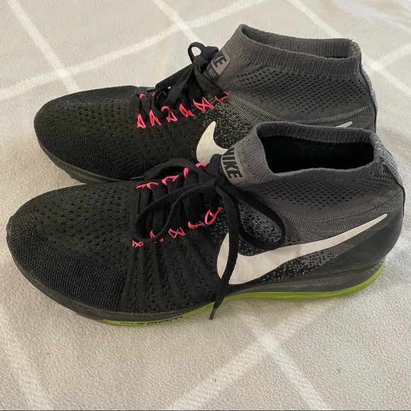 Nike Air Zoom All Out Flyknit Running Shoes, Great Condition, Size 8.5 - Picture 2 of 10